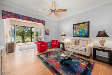 The view from this villa covers the entire 13th hole on Olde Hickory Golf and Country Club in Florida - for sale on GolfHomes.com, golf home, golf lot