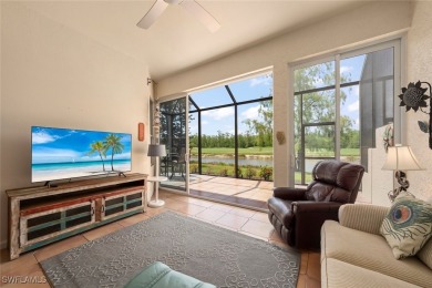 The view from this villa covers the entire 13th hole on Olde Hickory Golf and Country Club in Florida - for sale on GolfHomes.com, golf home, golf lot