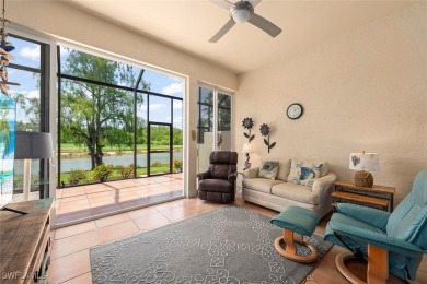 The view from this villa covers the entire 13th hole on Olde Hickory Golf and Country Club in Florida - for sale on GolfHomes.com, golf home, golf lot