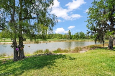 The view from this villa covers the entire 13th hole on Olde Hickory Golf and Country Club in Florida - for sale on GolfHomes.com, golf home, golf lot