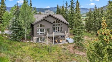 Pair mountain vistas with golf course tranquility in this on Keystone Ranch Golf Course in Colorado - for sale on GolfHomes.com, golf home, golf lot