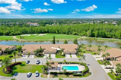 The view from this villa covers the entire 13th hole on Olde Hickory Golf and Country Club in Florida - for sale on GolfHomes.com, golf home, golf lot