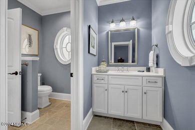 The approach to 2304 Ocean Ridge Place begins along one of on Country Club of Landfall in North Carolina - for sale on GolfHomes.com, golf home, golf lot