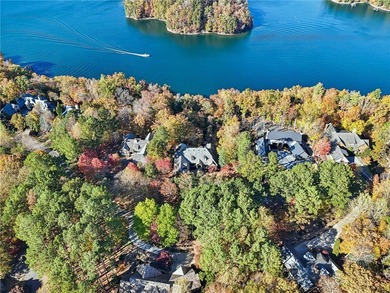 Perched high above Lake Keowee on one of The Reserve's most on The Reserve At Lake Keowee in South Carolina - for sale on GolfHomes.com, golf home, golf lot