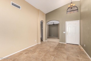 Welcome to this beautiful 2-bedroom, 2-bathroom home with a den on Eagles Nest at Pebble Creek in Arizona - for sale on GolfHomes.com, golf home, golf lot