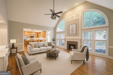 Stately 6-bedroom, 5-bath executive home built by award-winning on Woodmont Golf and Country Club in Georgia - for sale on GolfHomes.com, golf home, golf lot