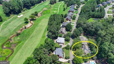 Stately 6-bedroom, 5-bath executive home built by award-winning on Woodmont Golf and Country Club in Georgia - for sale on GolfHomes.com, golf home, golf lot