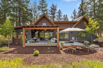 Tucked at the edge of the forest against a backdrop of manicured on Wilderness Club in Montana - for sale on GolfHomes.com, golf home, golf lot