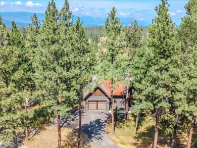 Tucked at the edge of the forest against a backdrop of manicured on Wilderness Club in Montana - for sale on GolfHomes.com, golf home, golf lot