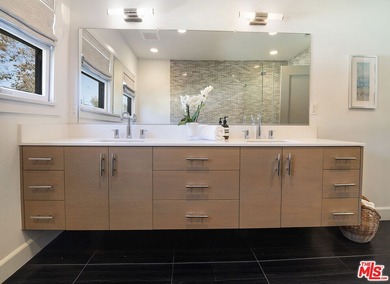 Extensively renovated and expanded Mediterranean home on Wilshire Country Club in California - for sale on GolfHomes.com, golf home, golf lot