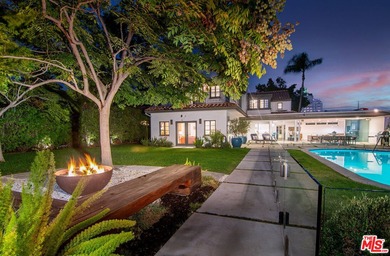 Extensively renovated and expanded Mediterranean home on Wilshire Country Club in California - for sale on GolfHomes.com, golf home, golf lot