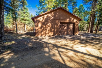 Discover this 2,293 square foot woodland getaway featuring four on El Valle Escondido Golf Course in New Mexico - for sale on GolfHomes.com, golf home, golf lot