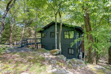 This completely renovated chalet 2bd/2ba getaway is located in on Lords Valley Country Club, Inc in Pennsylvania - for sale on GolfHomes.com, golf home, golf lot