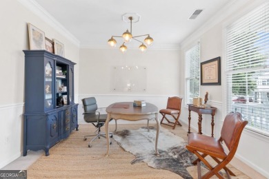 It looks like something out of a storybook- crisp trim on Reunion Golf Club in Georgia - for sale on GolfHomes.com, golf home, golf lot