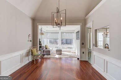 Welcome home to this inviting 4-bedroom, 2.5-bath beauty located on Hamilton Mill Golf Club in Georgia - for sale on GolfHomes.com, golf home, golf lot