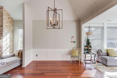 Welcome home to this inviting 4-bedroom, 2.5-bath beauty located on Hamilton Mill Golf Club in Georgia - for sale on GolfHomes.com, golf home, golf lot