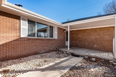 This delightful, well maintained brick ranch home offers a on Aurora Hills Golf Course in Colorado - for sale on GolfHomes.com, golf home, golf lot