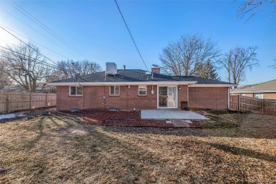 This delightful, well maintained brick ranch home offers a on Aurora Hills Golf Course in Colorado - for sale on GolfHomes.com, golf home, golf lot