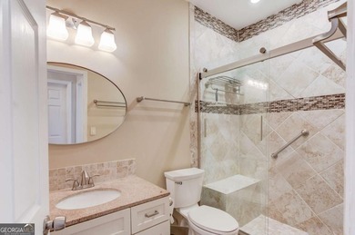 Welcome home to this inviting 4-bedroom, 2.5-bath beauty located on Hamilton Mill Golf Club in Georgia - for sale on GolfHomes.com, golf home, golf lot