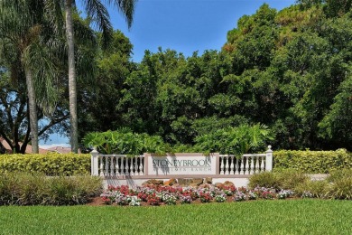 This bright and beautiful 3 bedroom, 2 1/2 bath home is on Stoneybrook Golf and Country Club of Sarasota in Florida - for sale on GolfHomes.com, golf home, golf lot