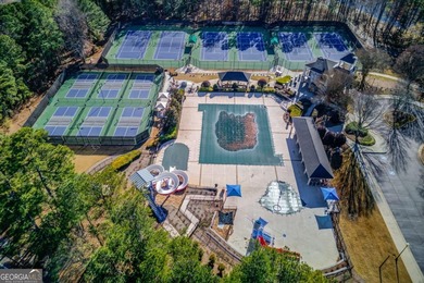 Welcome home to this inviting 4-bedroom, 2.5-bath beauty located on Hamilton Mill Golf Club in Georgia - for sale on GolfHomes.com, golf home, golf lot