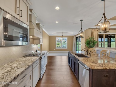 Golf Course Home on Pond with Lake & Mountain Views in Gated on Rarity Bay Country Club - Loudon in Tennessee - for sale on GolfHomes.com, golf home, golf lot