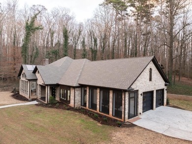 Discover this completely remodeled 5-bedroom, 4.5-bath home that on Nob North Golf Course in Georgia - for sale on GolfHomes.com, golf home, golf lot