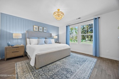 Single-story new construction home situated on Lot #5 on The Lakes Country Club in North Carolina - for sale on GolfHomes.com, golf home, golf lot