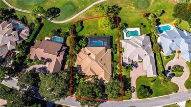 Truly remarkable home designed by Gary Kelly sits on almost 1/2 on Heritage Ridge Golf Club in Florida - for sale on GolfHomes.com, golf home, golf lot