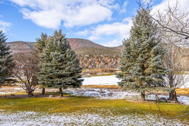 Fall in love with the unobstructed mountain views overlooking on Gypsum Creek Golf Course in Colorado - for sale on GolfHomes.com, golf home, golf lot