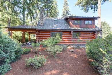 Unique Log Chalet at Alderbrook Golf. Hood Canal & Lakes Nearby. on Alderbrook Golf and Yacht Club in Washington - for sale on GolfHomes.com, golf home, golf lot