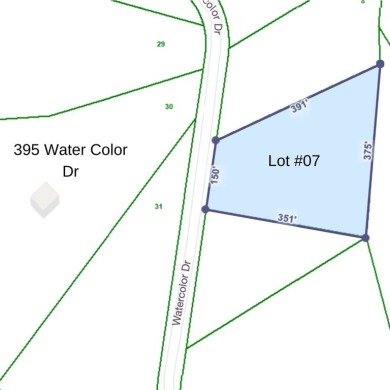 Nestled in the heart of prestigious Riverwatch Trace on Water on Riverwatch Golf Club in Tennessee - for sale on GolfHomes.com, golf home, golf lot