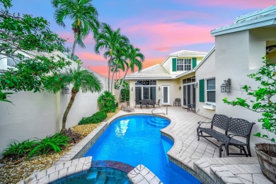 Welcome to this stunning 2-Story Courtyard Pool Home with 3 on The Boca Country Club in Florida - for sale on GolfHomes.com, golf home, golf lot