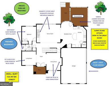 GREAT HOME WITH POTENTIAL GALORE IN WOODMONT INCLUDES $10K on Woodmont Golf and Country Club in Georgia - for sale on GolfHomes.com, golf home, golf lot