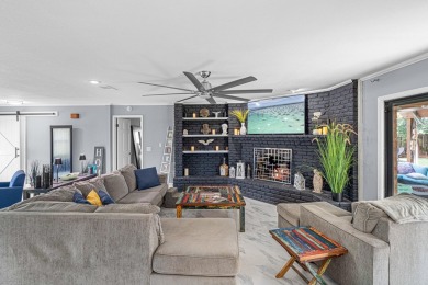 Located in beautiful Indian Bayou, this remodeled 3BR, 2BA on Indian Bayou Golf and Country Club in Florida - for sale on GolfHomes.com, golf home, golf lot