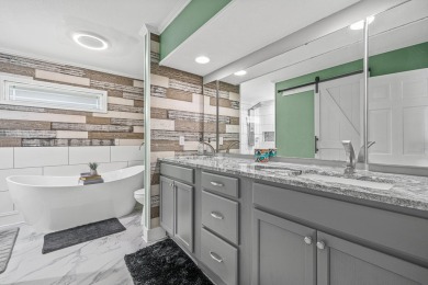 Located in beautiful Indian Bayou, this remodeled 3BR, 2BA on Indian Bayou Golf and Country Club in Florida - for sale on GolfHomes.com, golf home, golf lot