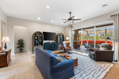 Spectacular home in the prestigious gated Brookside community at on Prescott Lakes Golf and Country Club in Arizona - for sale on GolfHomes.com, golf home, golf lot