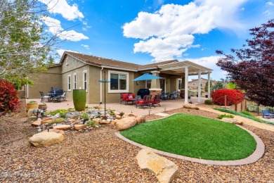 Spectacular home in the prestigious gated Brookside community at on Prescott Lakes Golf and Country Club in Arizona - for sale on GolfHomes.com, golf home, golf lot