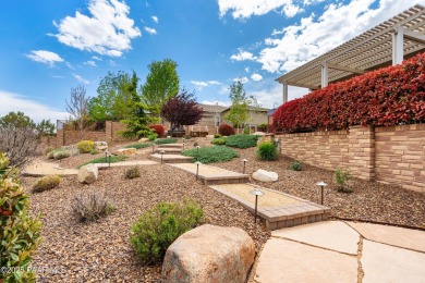 Spectacular home in the prestigious gated Brookside community at on Prescott Lakes Golf and Country Club in Arizona - for sale on GolfHomes.com, golf home, golf lot
