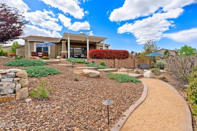 Spectacular home in the prestigious gated Brookside community at on Prescott Lakes Golf and Country Club in Arizona - for sale on GolfHomes.com, golf home, golf lot