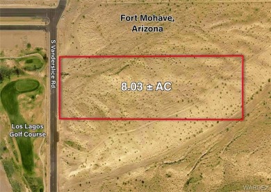 8.03 Acres on S. Vanderslice Rd. Superb location is directly on Los Lagos Golf Club in Arizona - for sale on GolfHomes.com, golf home, golf lot