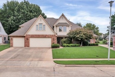 Welcome to your dream oasis nestled in a serene cul-de-sac on Indian Springs Country Club in Oklahoma - for sale on GolfHomes.com, golf home, golf lot