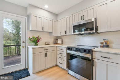Offers due by 3PM Sunday  4/13/25  Exquisite End-Unit Townhome on Herndon Centennial Golf Course in Virginia - for sale on GolfHomes.com, golf home, golf lot