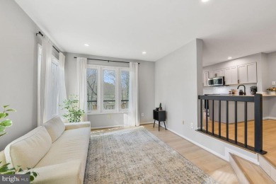 Offers due by 3PM Sunday  4/13/25  Exquisite End-Unit Townhome on Herndon Centennial Golf Course in Virginia - for sale on GolfHomes.com, golf home, golf lot