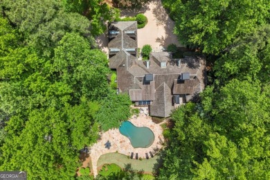 Private Estate in Atlanta Country Club on 2.12 Acres with on Atlanta Country Club in Georgia - for sale on GolfHomes.com, golf home, golf lot