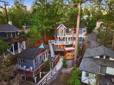 Fully furnished and turn-key, this Chalet/Alpine-style on Big Bear Mountain Ski and Golf Resort in California - for sale on GolfHomes.com, golf home, golf lot