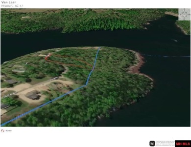 Perched above Bull Shoals Lake with panoramic, unobstructed on  in Missouri - for sale on GolfHomes.com, golf home, golf lot