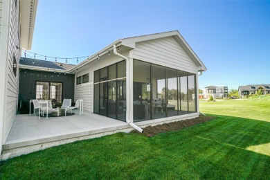 Custom designed 1.5 story contemporary is nestled in Estates on on Echo Valley Country Club in Iowa - for sale on GolfHomes.com, golf home, golf lot