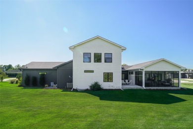 Custom designed 1.5 story contemporary is nestled in Estates on on Echo Valley Country Club in Iowa - for sale on GolfHomes.com, golf home, golf lot