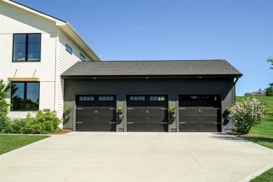 Custom designed 1.5 story contemporary is nestled in Estates on on Echo Valley Country Club in Iowa - for sale on GolfHomes.com, golf home, golf lot